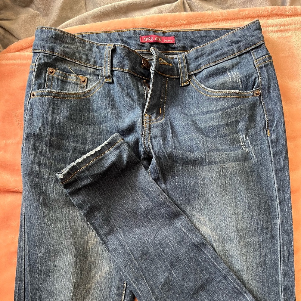 low rise skinny jeans